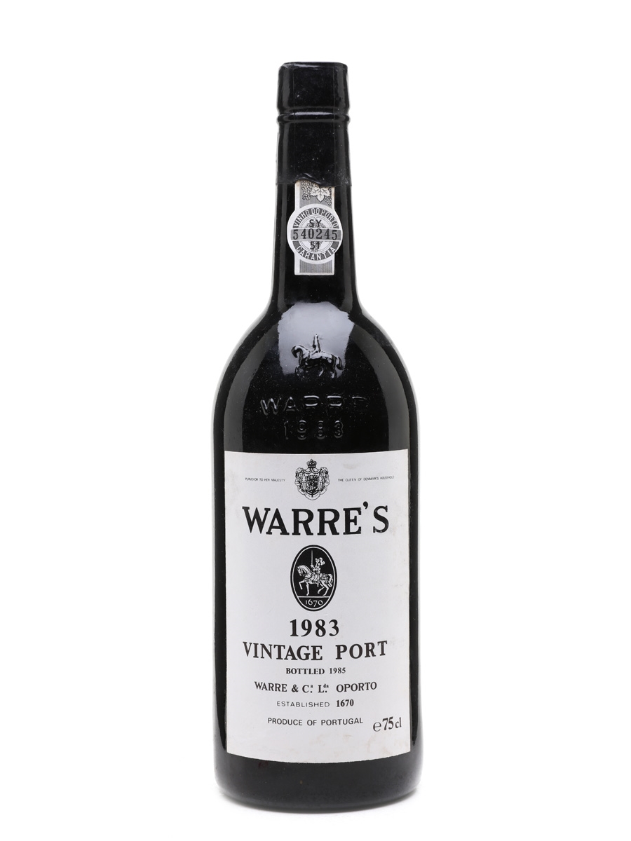 Warre's 1983 Vintage Port  75cl / 20%