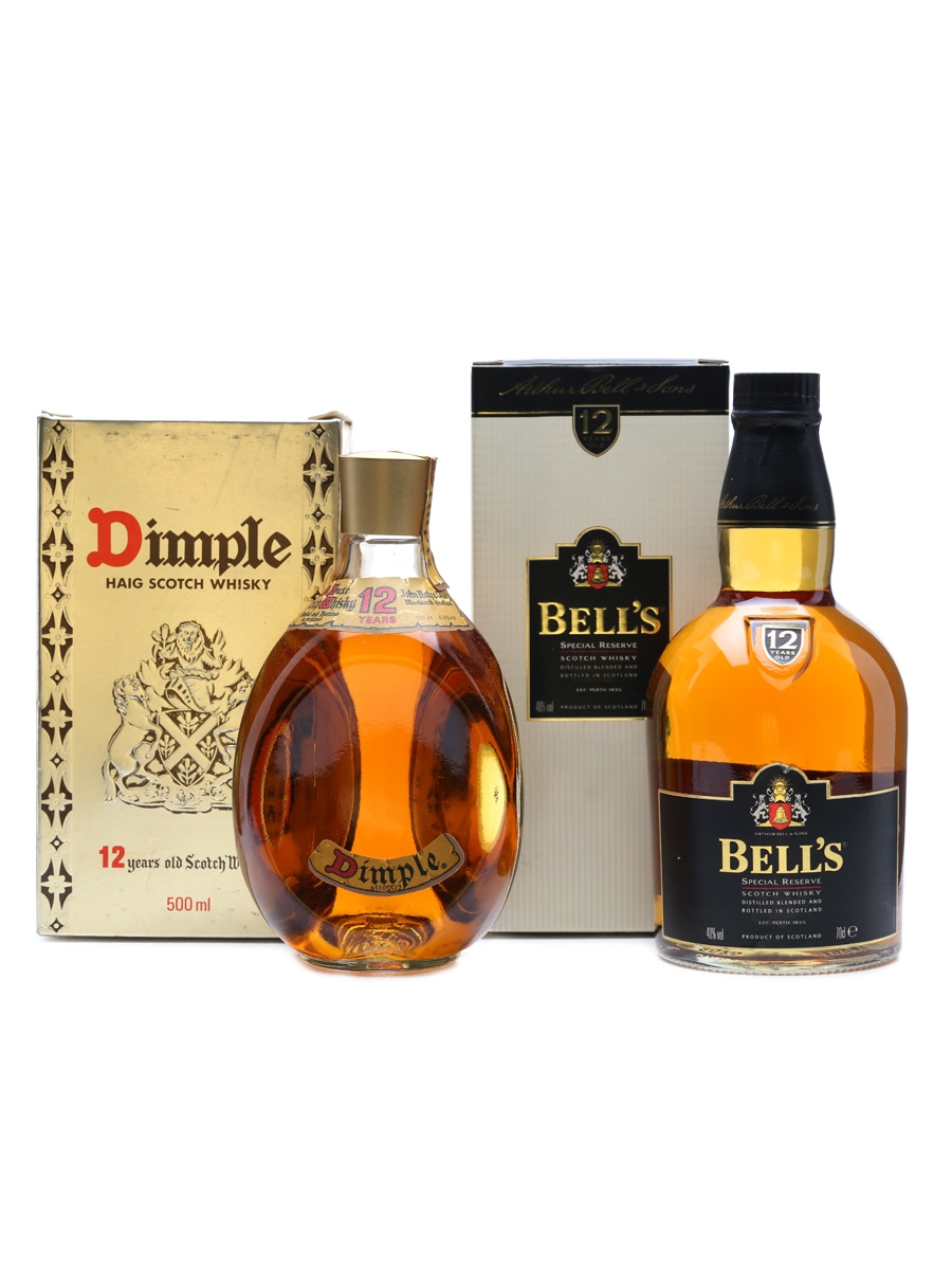 Bell's & Dimple 12 Years Old - Lot 2518 - Buy/Sell Blended
