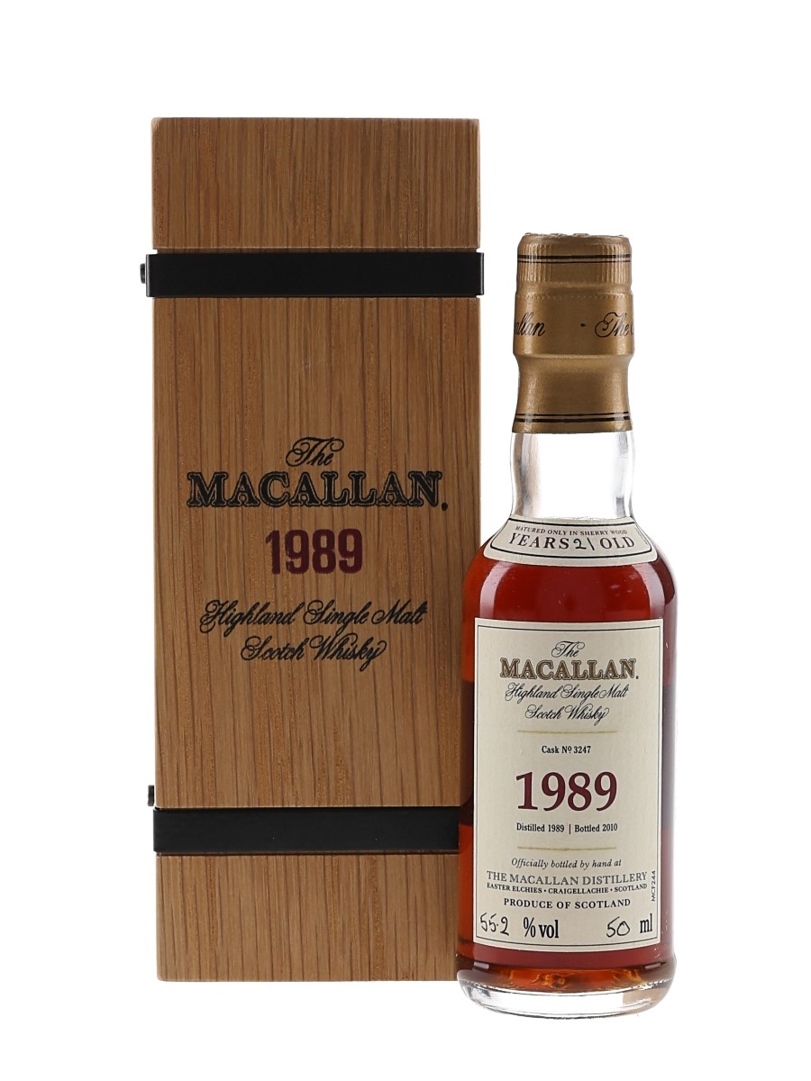 Macallan 1989 21 Year Old Fine & Rare Collection - Lot 200655