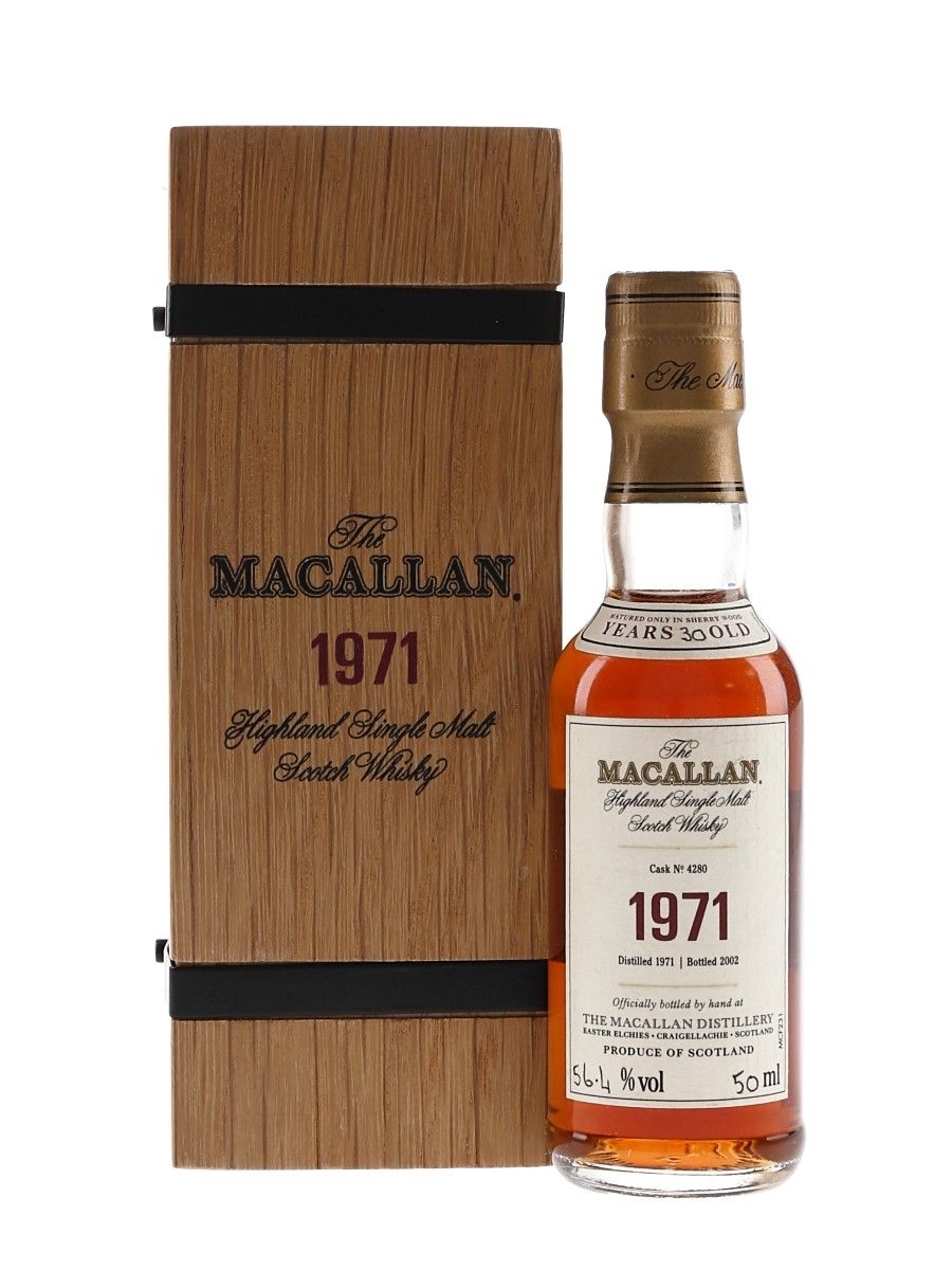 Macallan 1971 30 Year Old Fine & Rare Collection - Lot 200658
