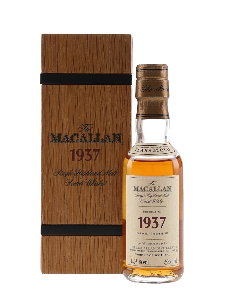 Macallan 1937 32 Year Old Fine & Rare Collection - Lot 200667
