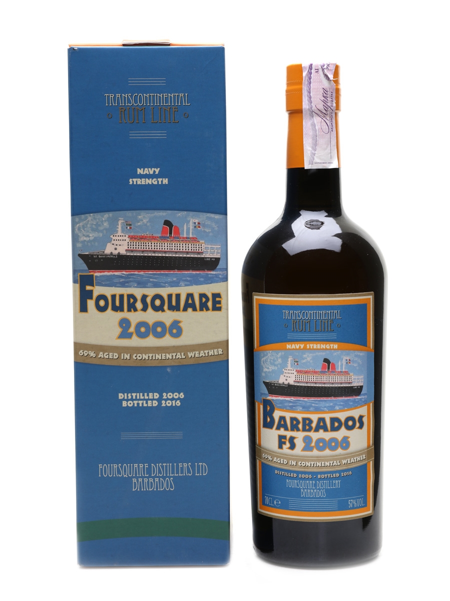 Barbados FS 2006 Navy Strength Transcontinental Rum Line 70cl / 57%