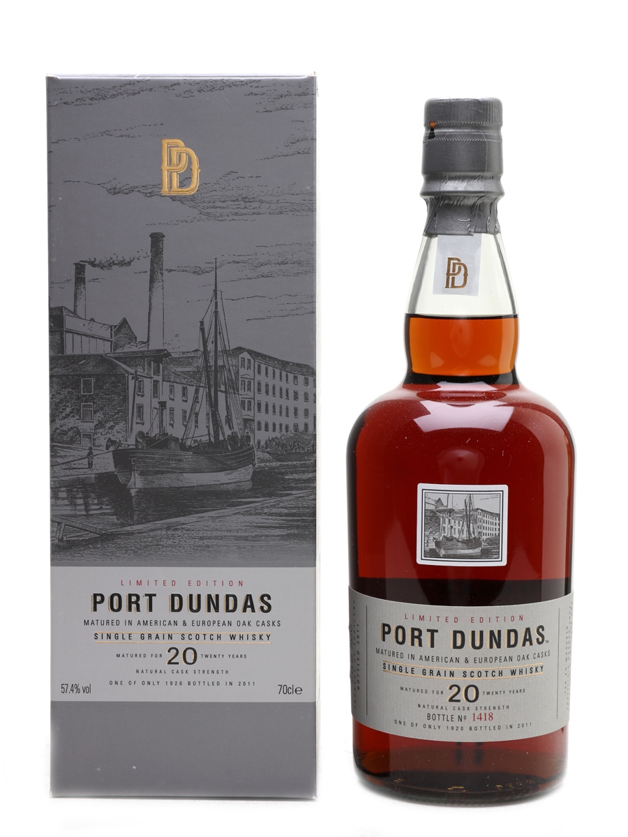 Port Dundas 20 Year Old Bottled 2011 70cl / 57.4%
