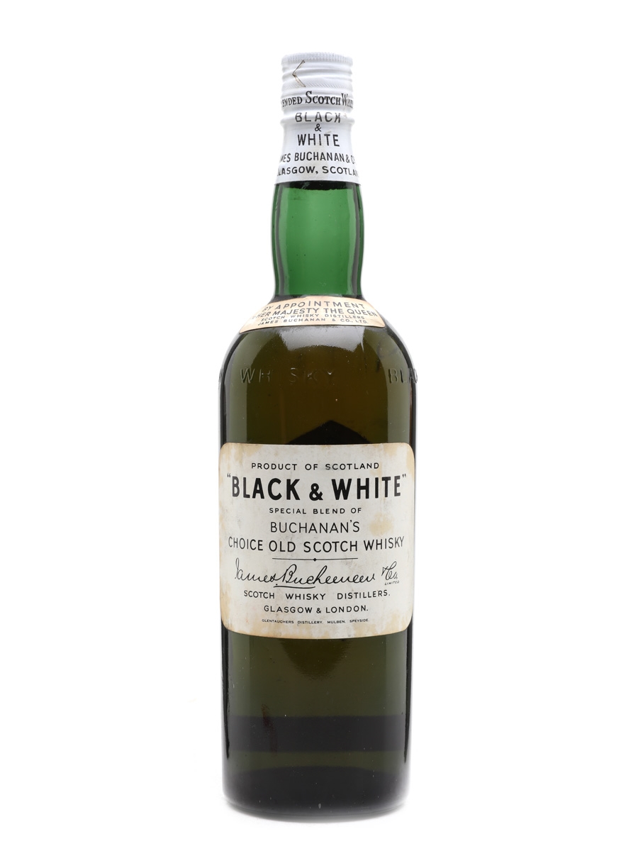 Black & White Bottled 1950s 75cl / 43%