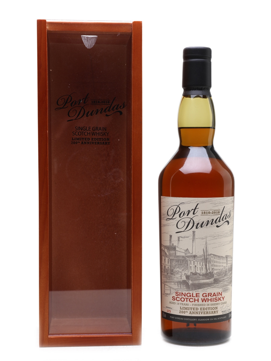 Port Dundas 19 Year Old 200th Anniversary Limited Edition 70cl / 43%
