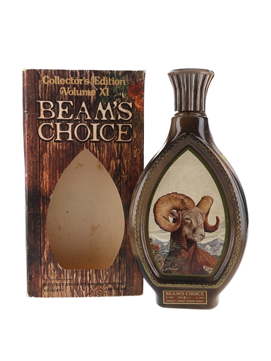 【全国送料無料】特級 BEAM'S CHOICE 8years old KENTUCKY STRAIGHT BOURBON WHISKRY　40度　760ml【Frederic Remington】 Jim Beam\u0027s - 8 Year Old (Beam\u0027s Choice Decanter) 75cl Whisky