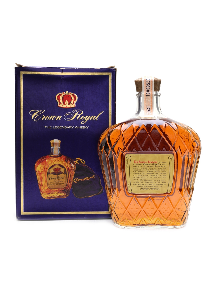 Seagram's Crown Royal 1971 - Lot 22066 - Buy/Sell World Whiskies