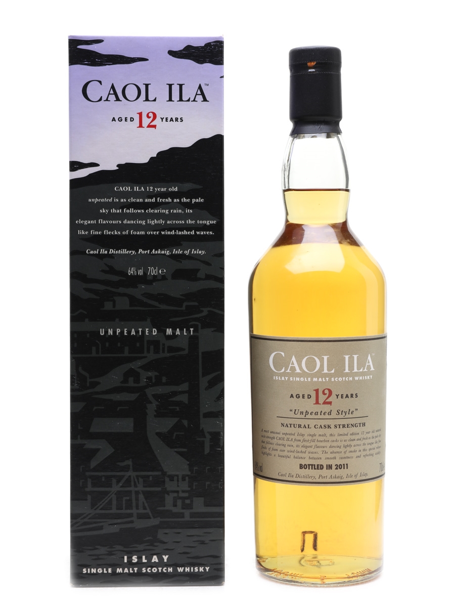 Caol Ila 12 Year Old Unpeated Style 70cl / 64%