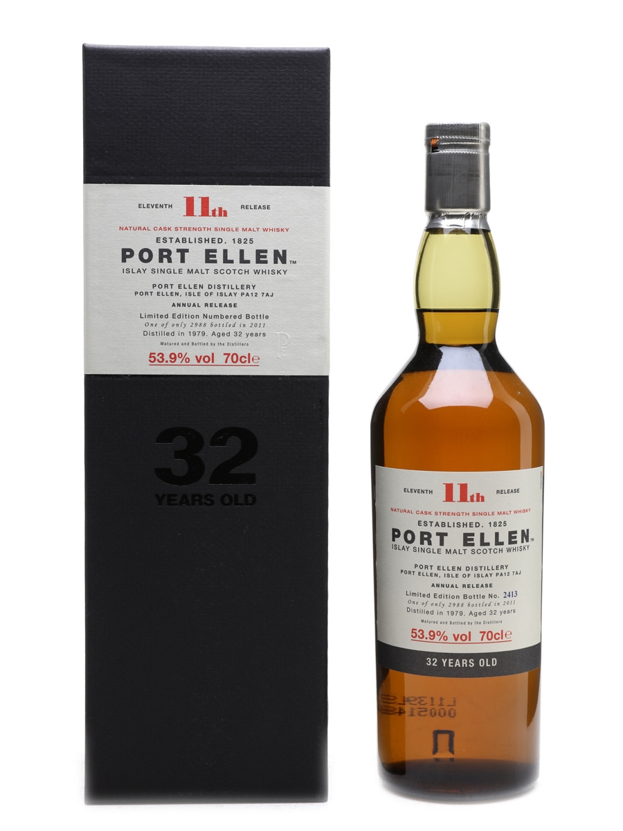 Port Ellen 1979 – 11th Release 32 Year Old 70cl / 53.9%