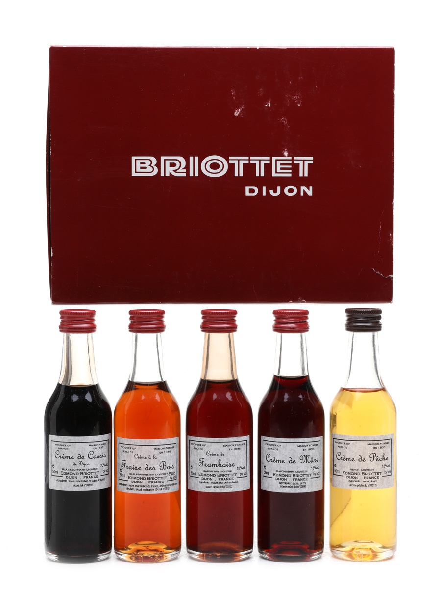 Briottet Liqueurs Miniatures Selection 5 x 5cl