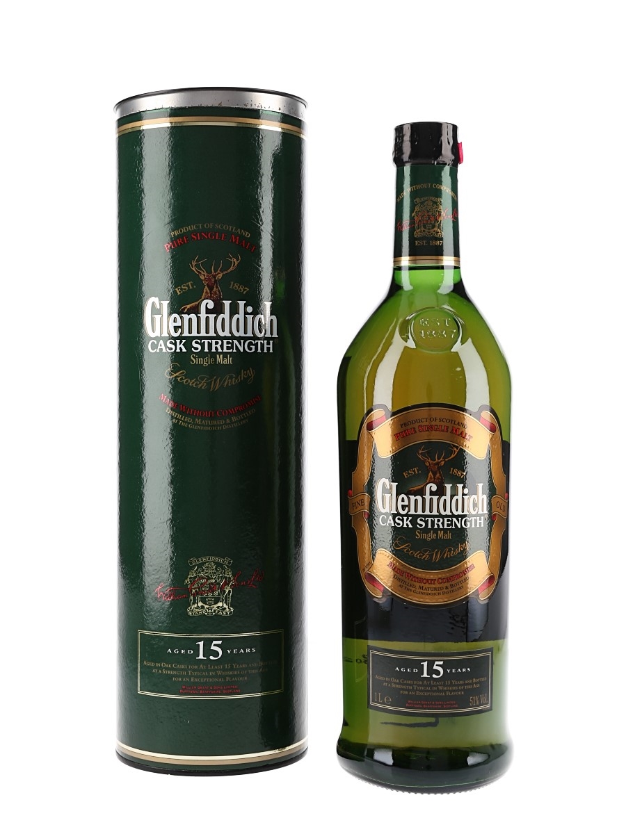 Glenfiddich 15 Year Old Cask Strength - Lot 200801 - Buy/Sell