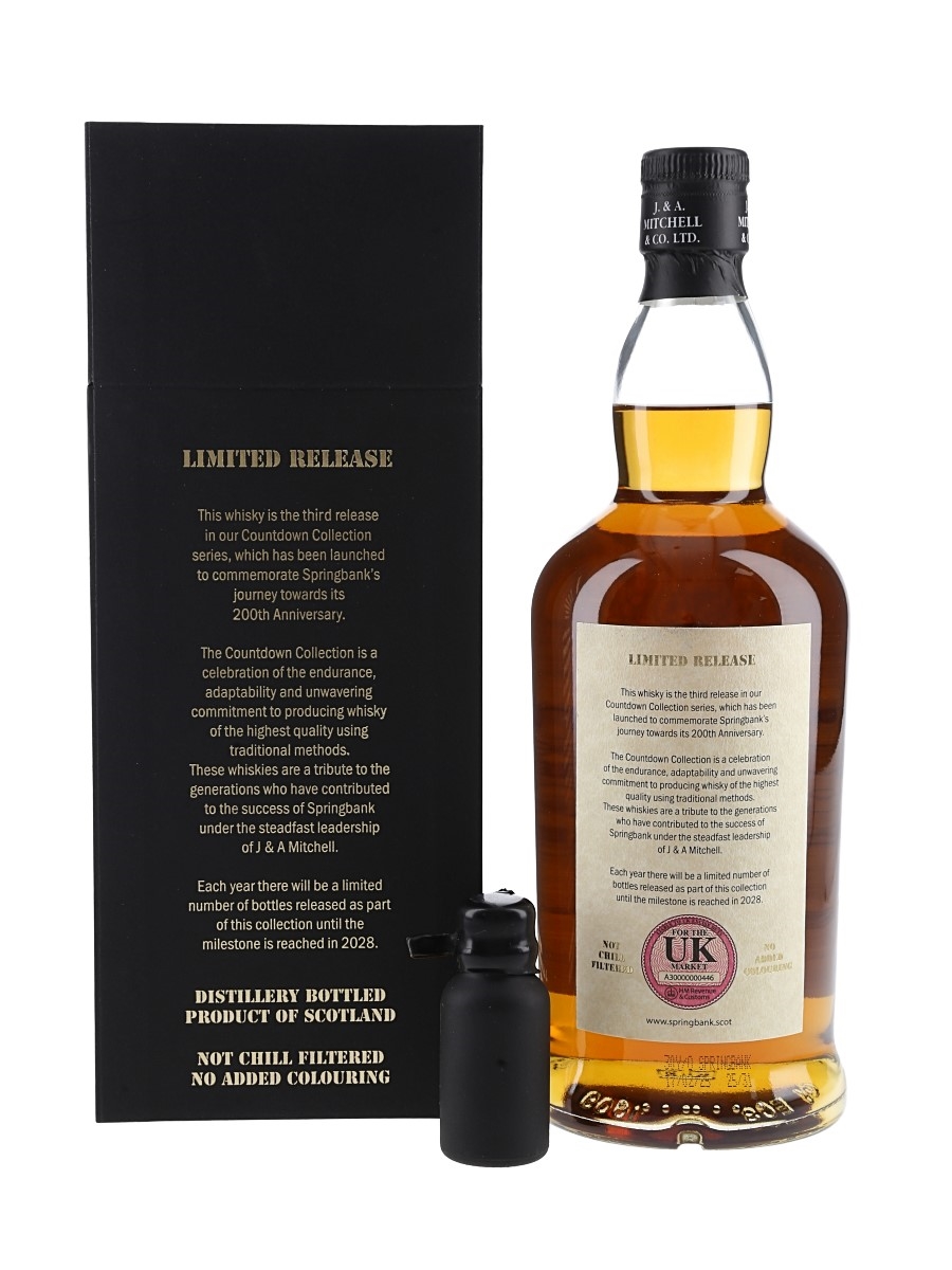 Springbank 30yo 47.3% ABV 70cl Single Malt Scotch Whisky