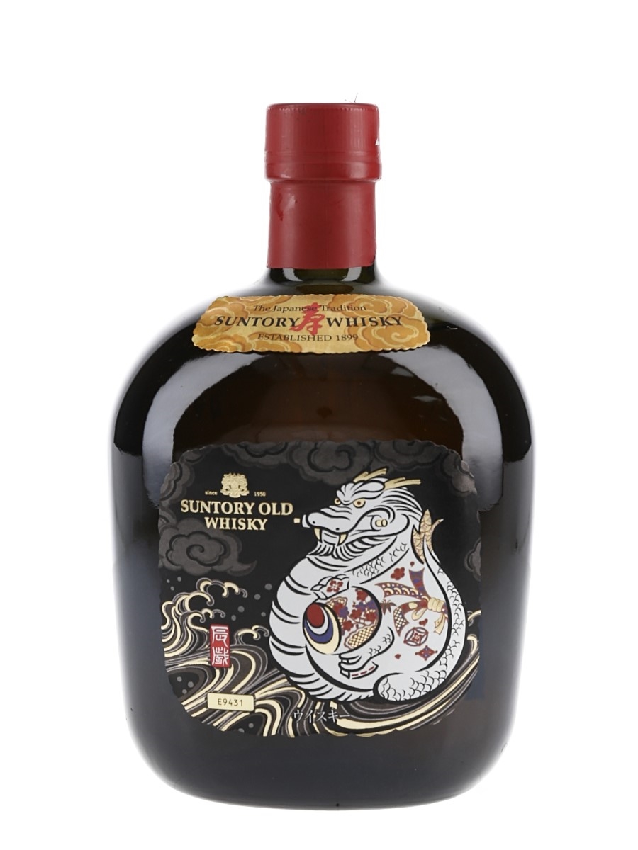 SUNTORY OLD whiskyドラゴン型ボトル　700ml Suntory Old Whisky Year Of The Dragon 2024 - Lot 201213 - Buy/Sell