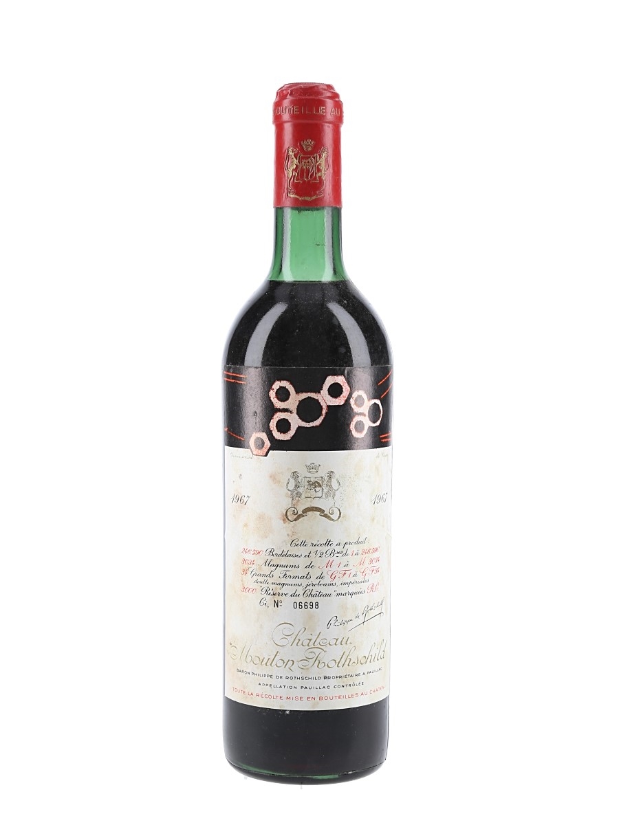 1967 Chateau Mouton Rothschild - Lot 203817 - Buy/Sell Bordeaux