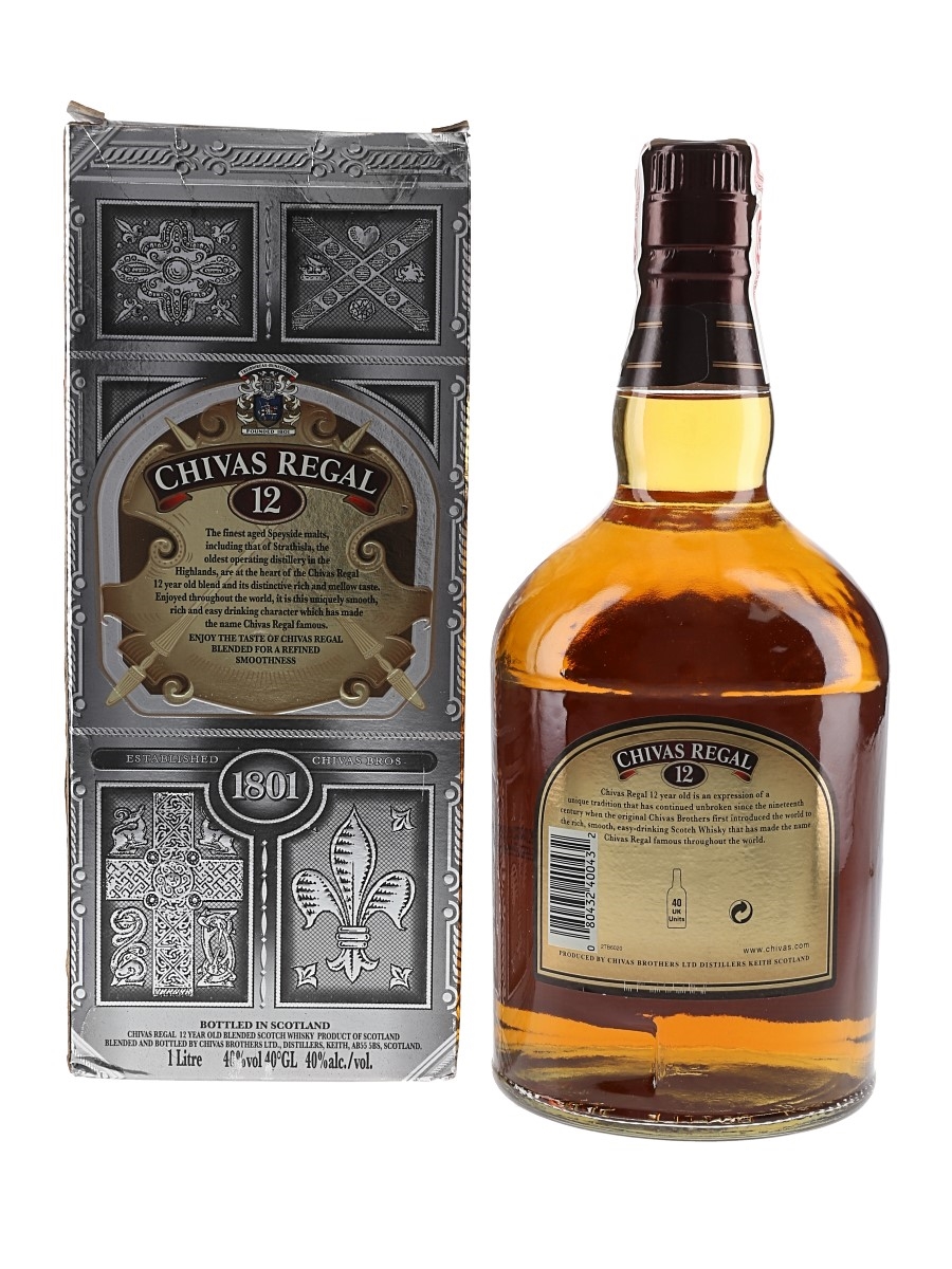 Chivas Regal 12 Year Old - Lot 203244 - Buy/Sell Blended