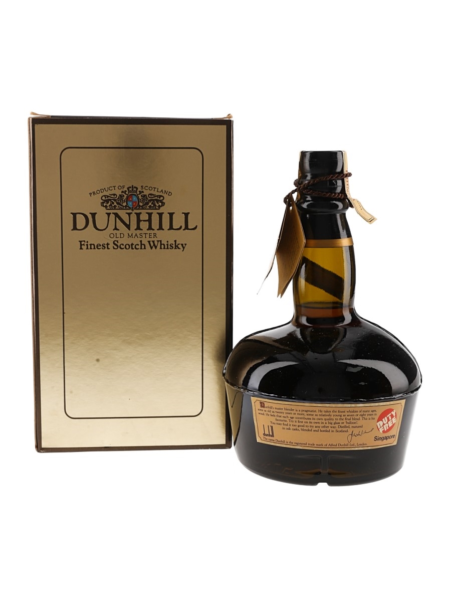 Dunhill Old Master Finest Scotch Whisky - Lot 203109 - Buy