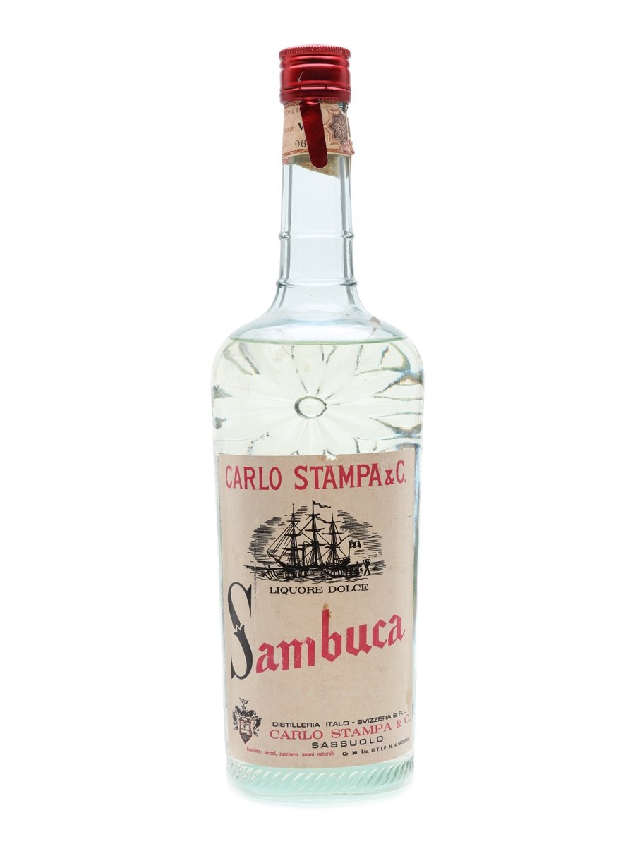 Carlo Stampa Sambuca Bottled 1970s 100cl / 30%