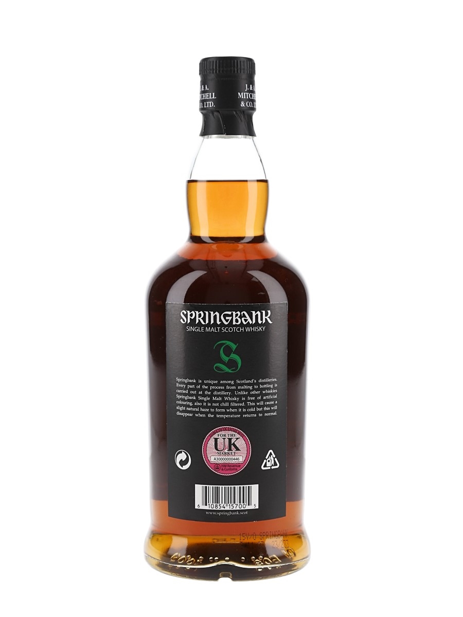 Springbank 15 Year Old - Lot 204335 - Buy/Sell Campbeltown