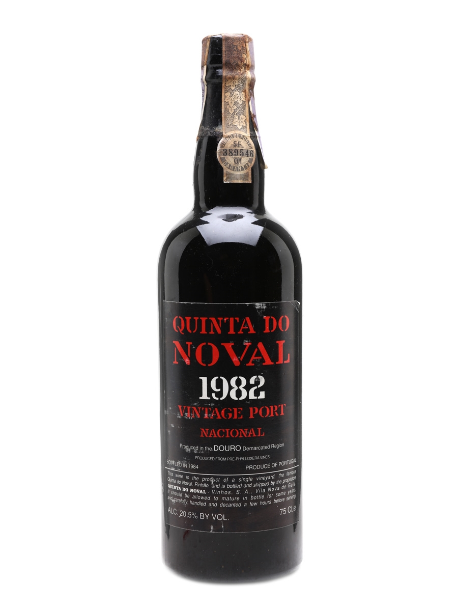 1982 Quinta Do Noval Nacional Vintage Port Bottled 1984 75cl / 20.5%