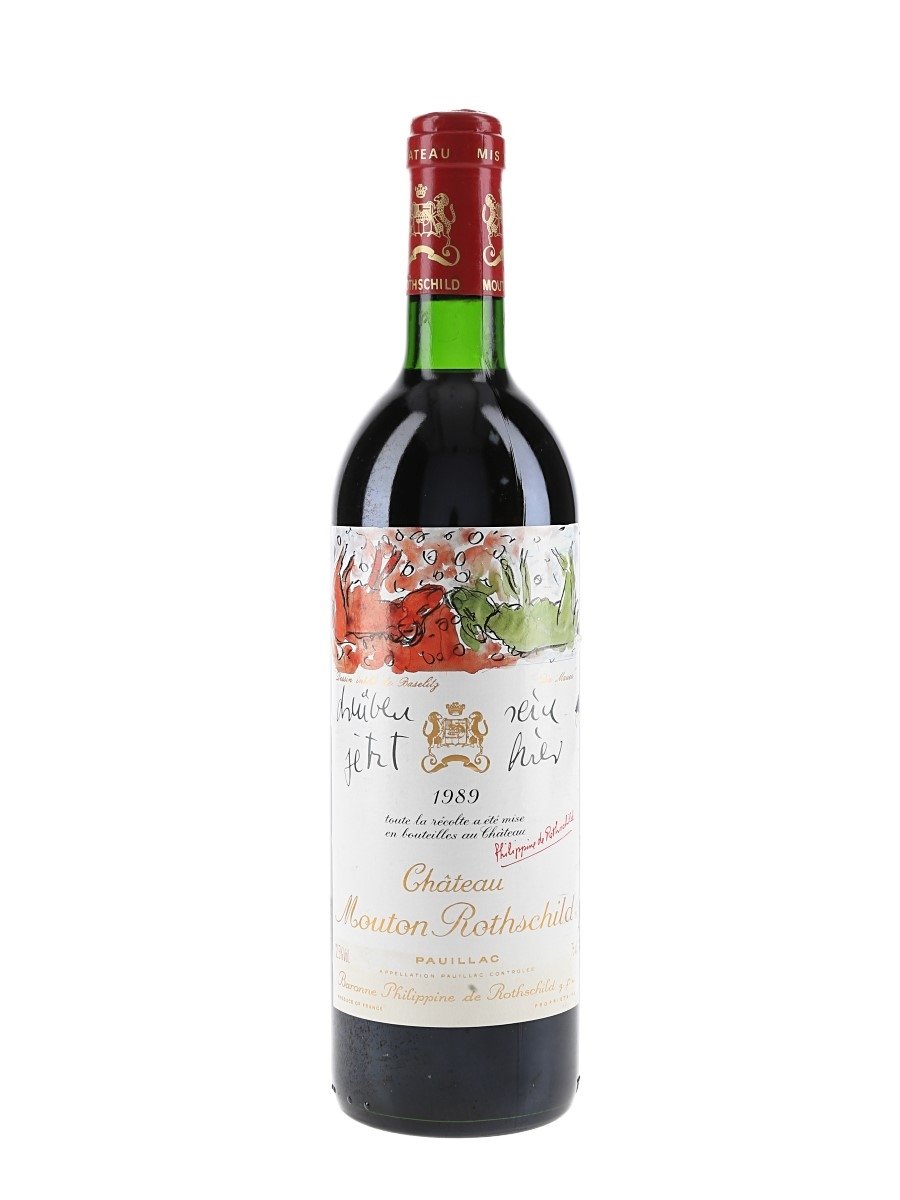 1989 Chateau Mouton Rothschild - Lot 213182 - Buy/Sell Bordeaux