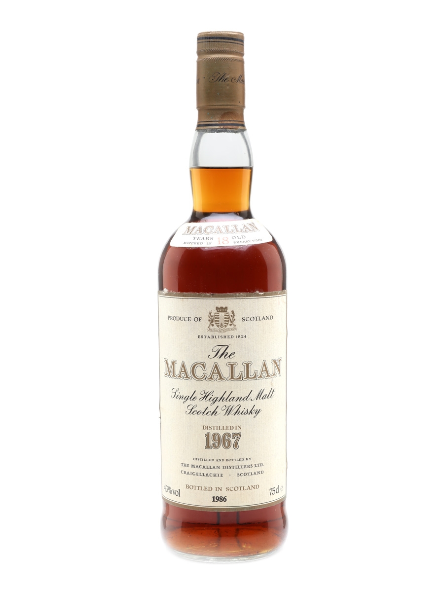 Macallan 1967 18 Year Old 75cl / 43%