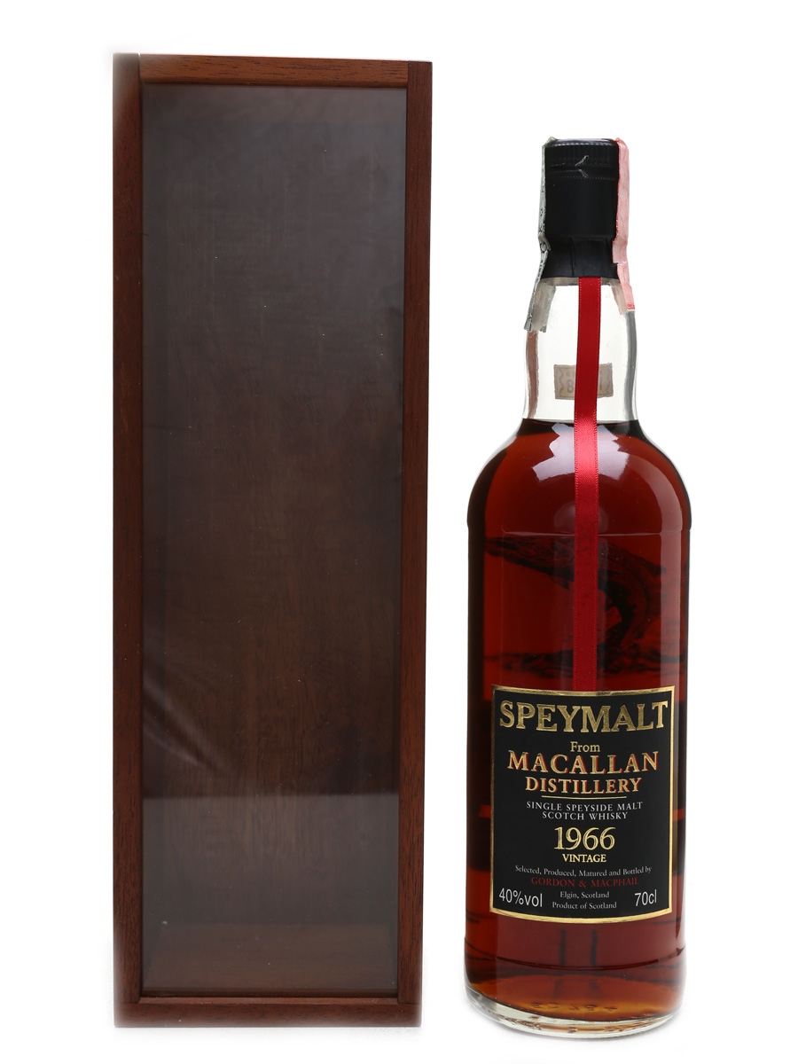Macallan 1966 Speymalt Bottled 1998 - Gordon & MacPhail 70cl / 40%