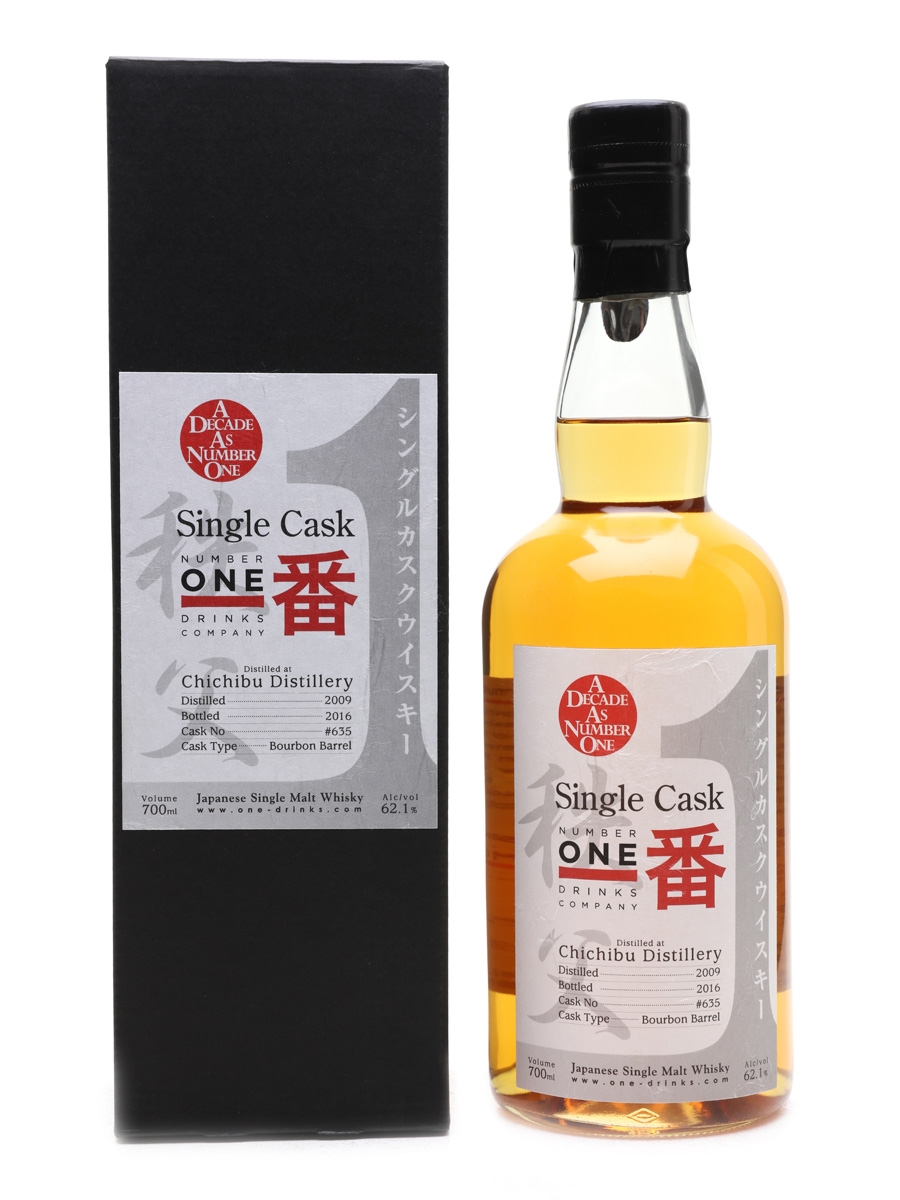 Chichibu 2009 Single Cask 635 Bottled 2016 70cl / 62.1%