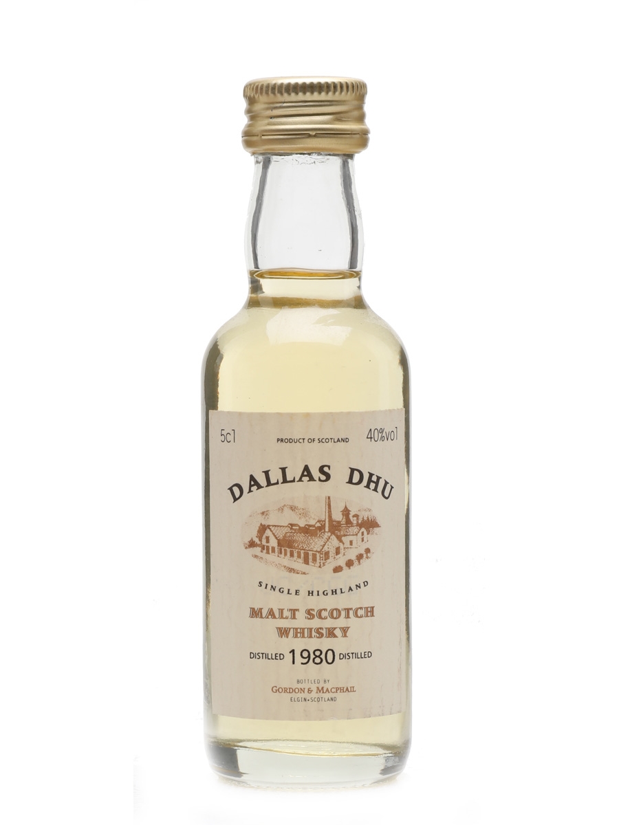 Dallas Dhu 1980 Gordon & MacPhail 5cl / 40%