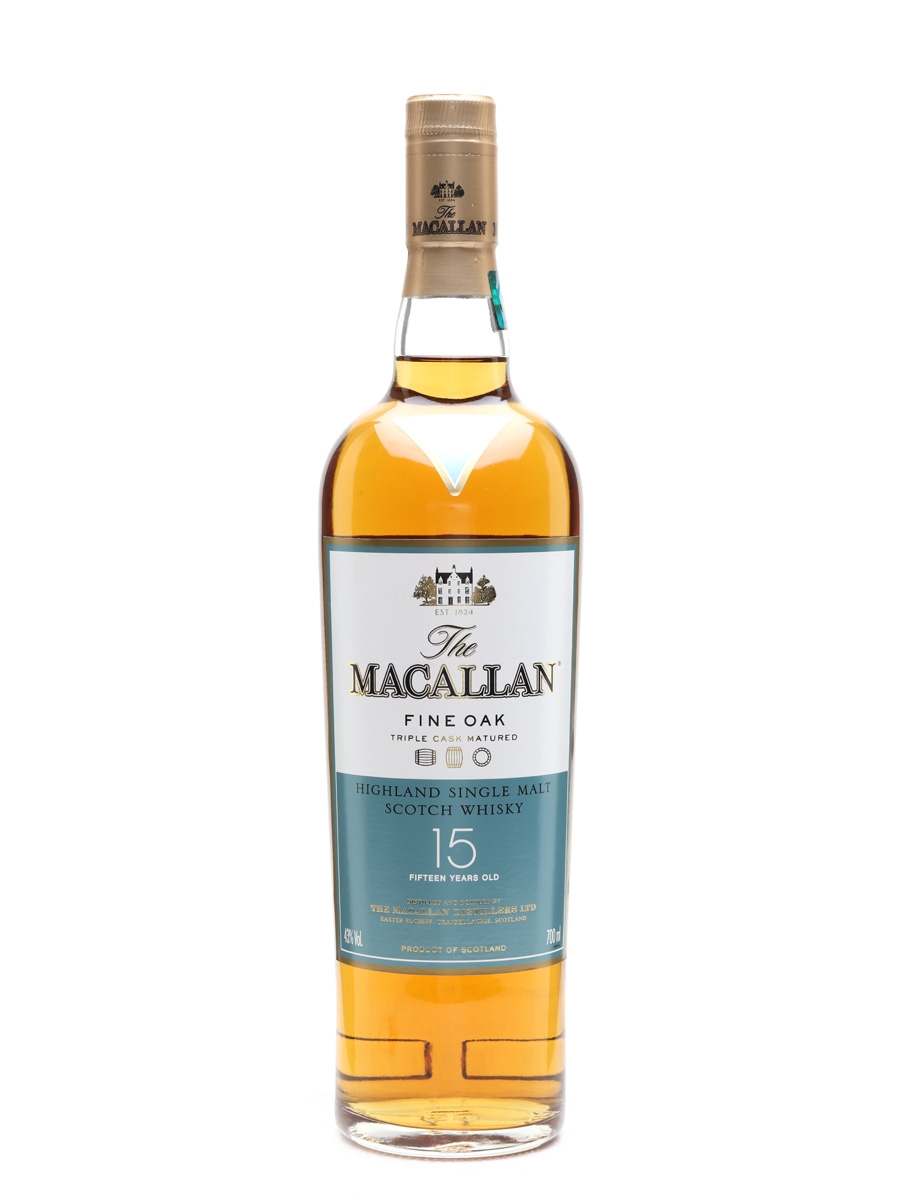 Macallan 15 Year Old Fine Oak Triple Matured 70cl / 43%