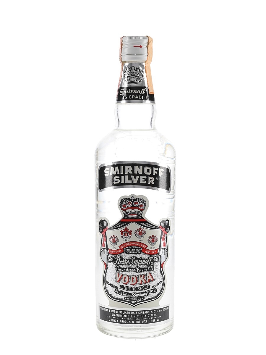 Smirnoff Silver - Lot 205869 - Buy/Sell Vodka Online
