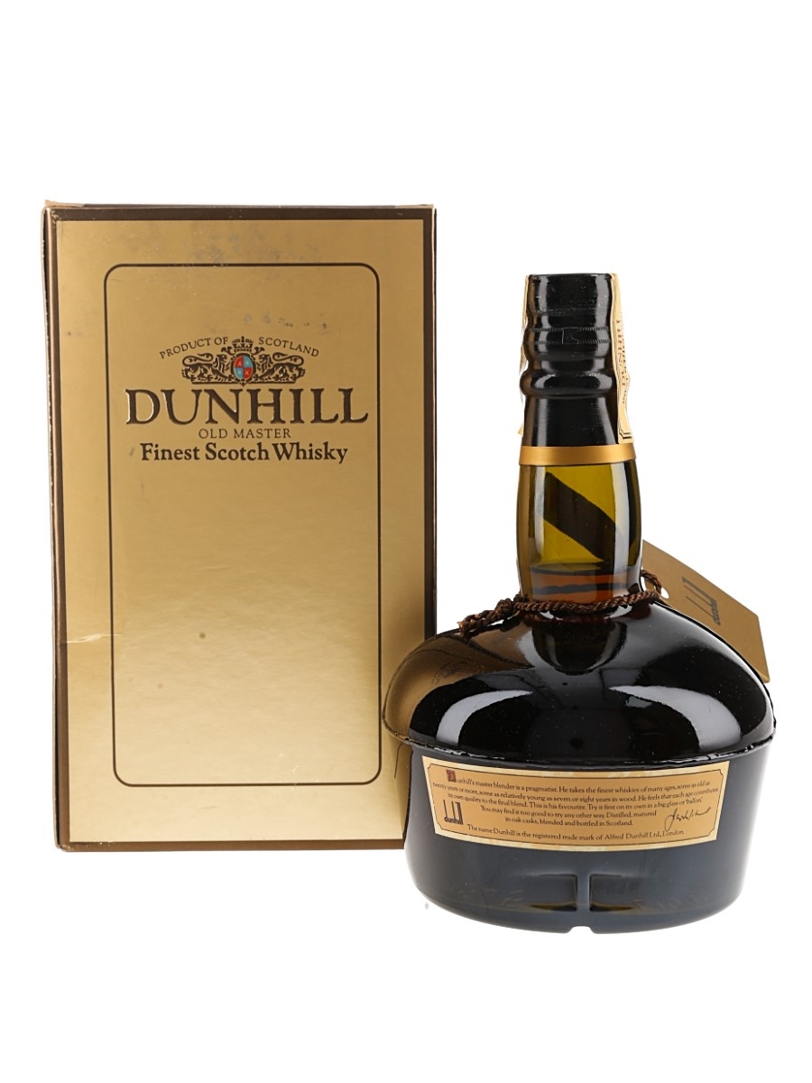 未開栓 DUNHILL Finest Scotch Whisky 未開栓 古酒 DUNHILL ダンヒル OLD MASTER オールドマスター スコッチ