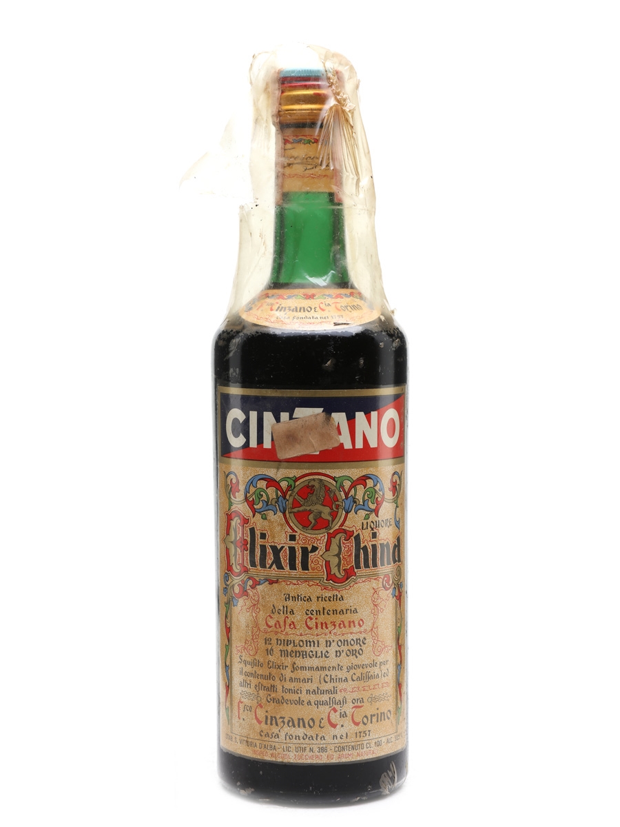 Cinzano Elixir China - Lot 22681 - Buy/Sell Liqueurs Online