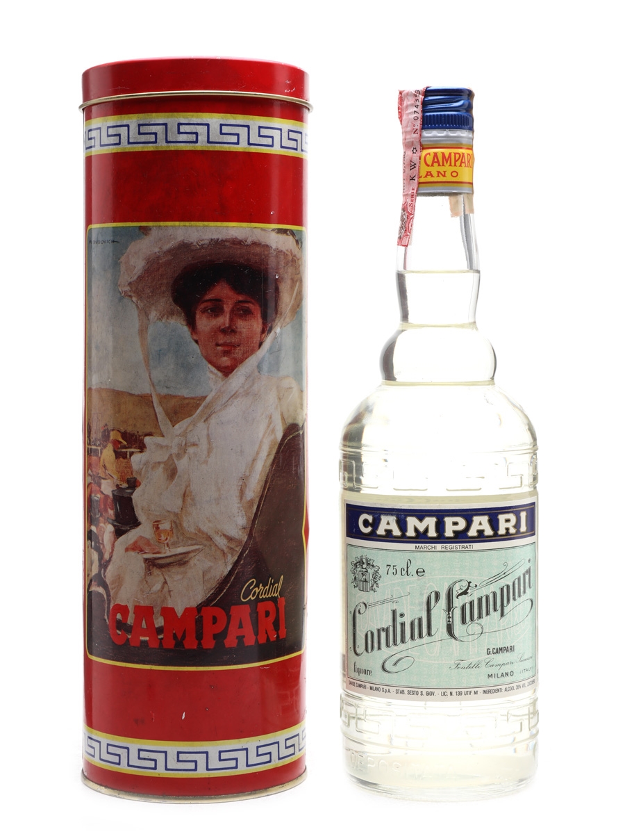 Campari Cordial Bottled 1980s 75cl / 36%
