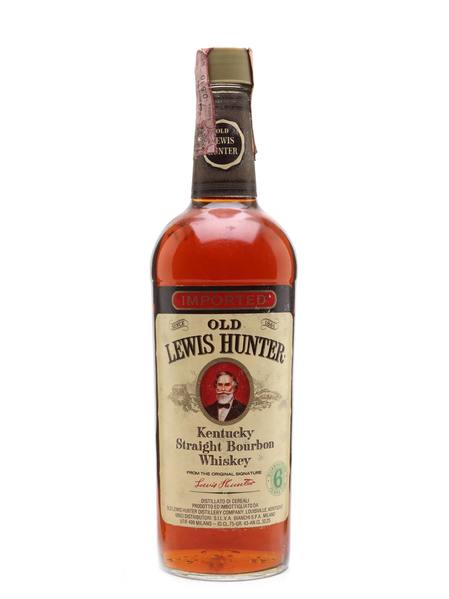 Old Lewis Hunter 6 Year Old Bottled 1970s 75cl / 43%
