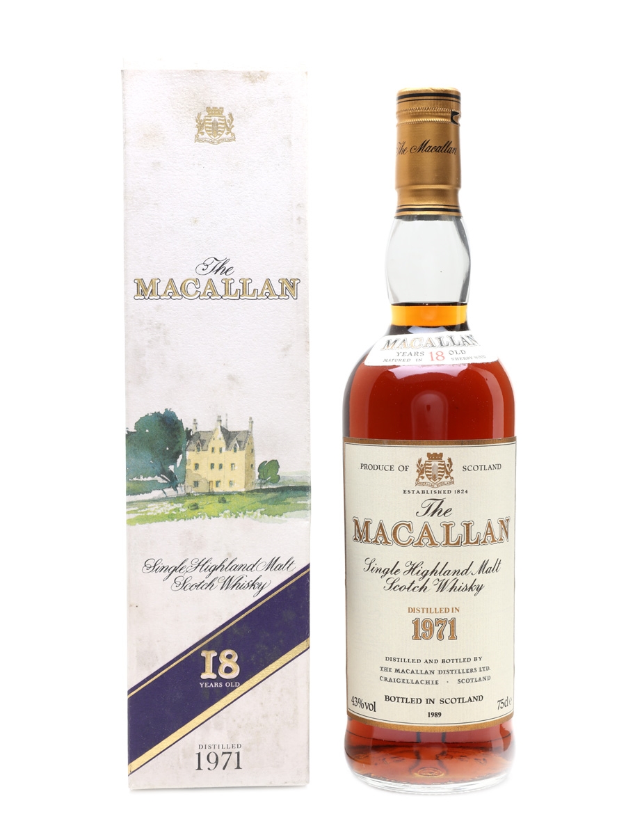 Macallan 1971 18 Year Old - Jumac 75cl / 43%