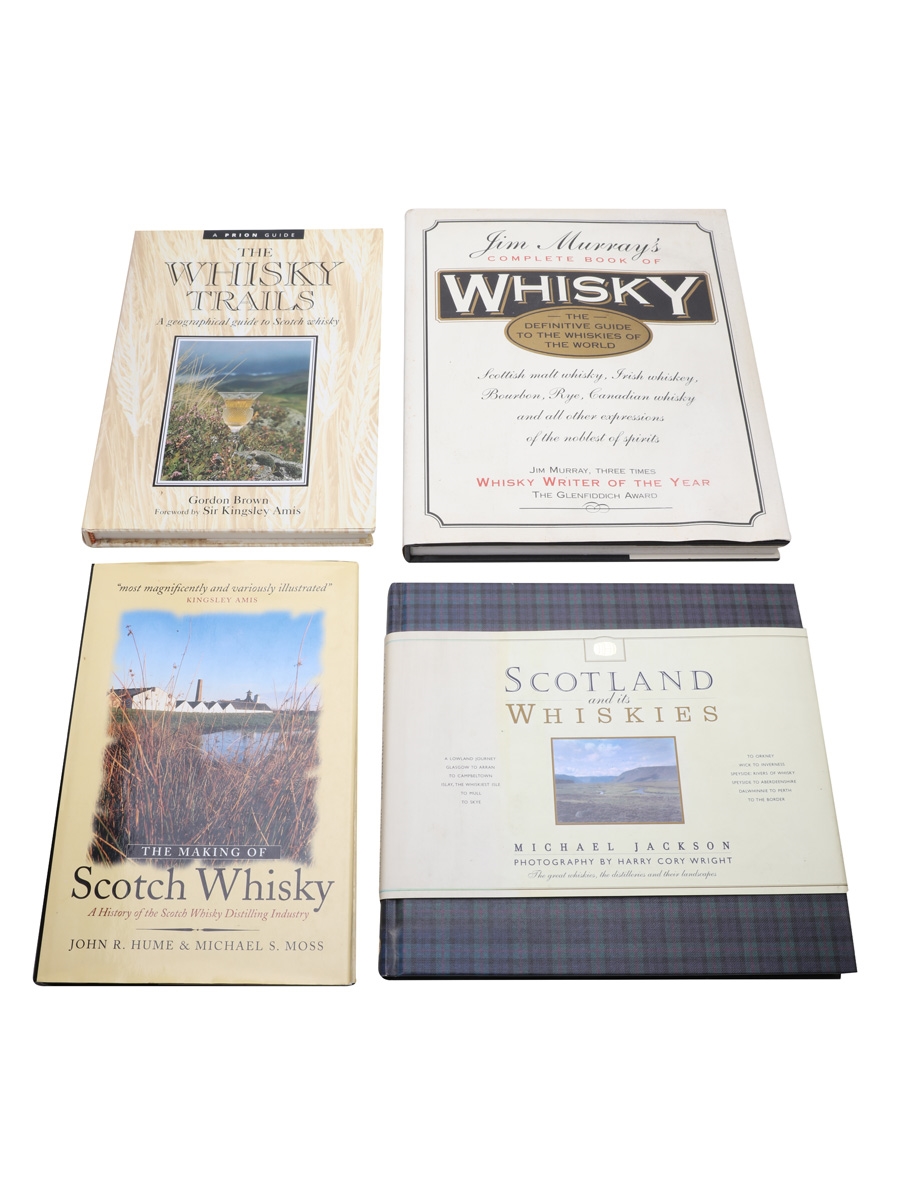 Whisky Books Jim Murray, Michael Jackson, Gordon Brown, John Hume & Michael S Moss 
