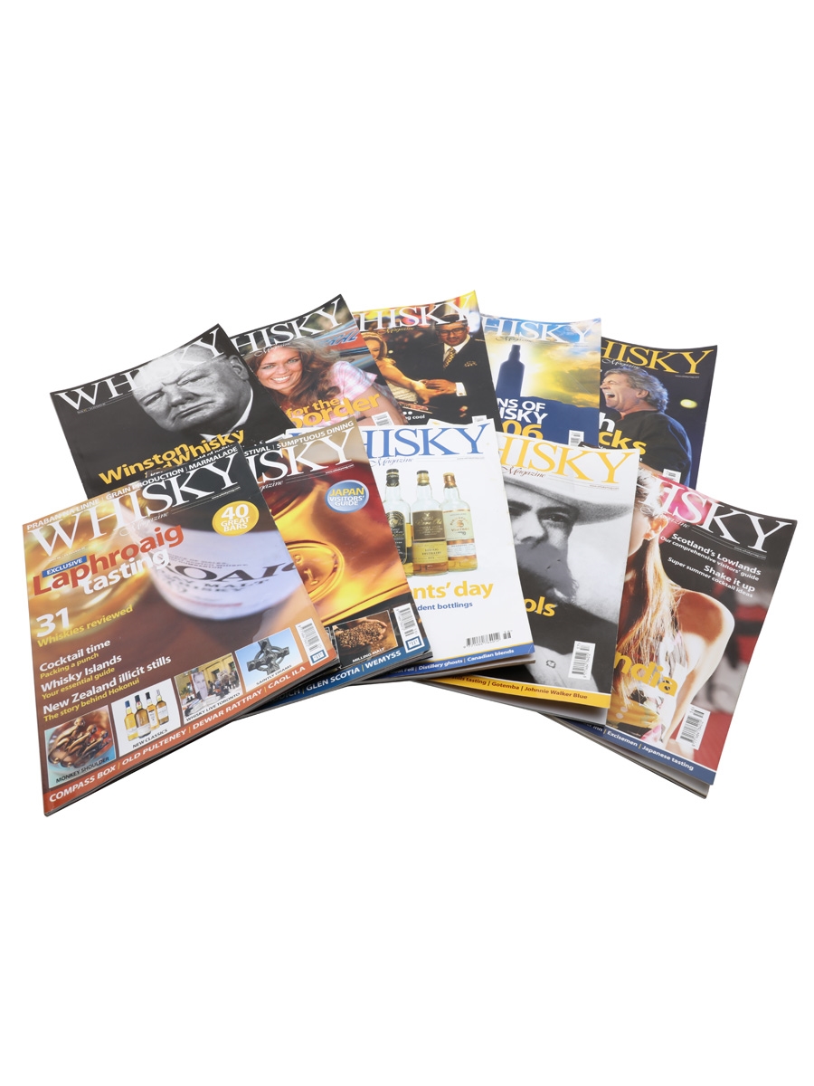 Ten Issues of Whisky Magazine Issues 51 to 60 