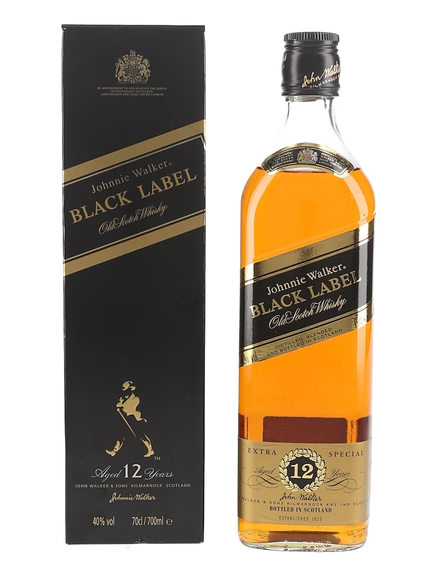 Johnnie Walker Black Label Extra Special 12 Year Old - Lot 213511