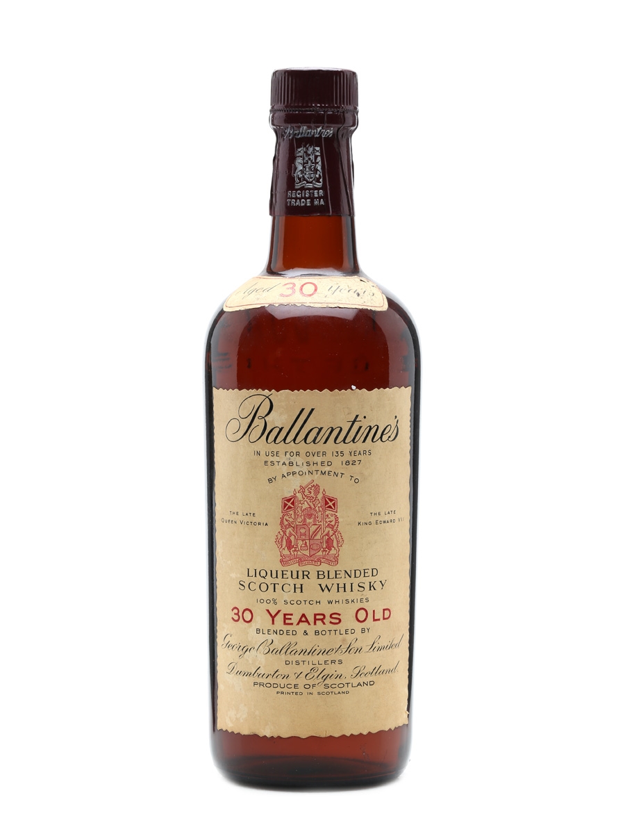 Ballantine's 30 Years Old - Lot 2127 - Buy/Sell Blended