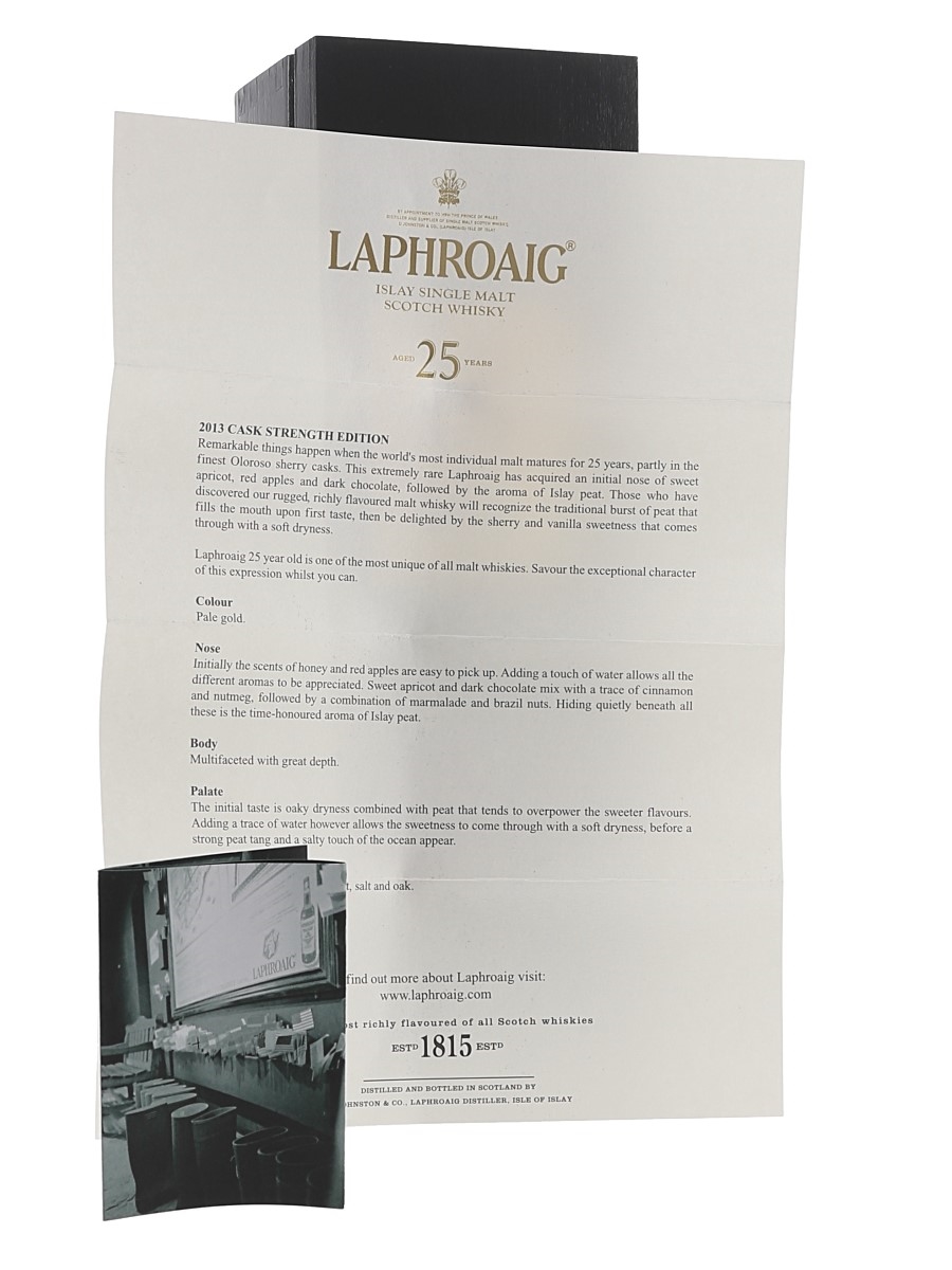 Laphroaig 25 Year Old - Lot 214937 - Buy/Sell Islay Whisky Online