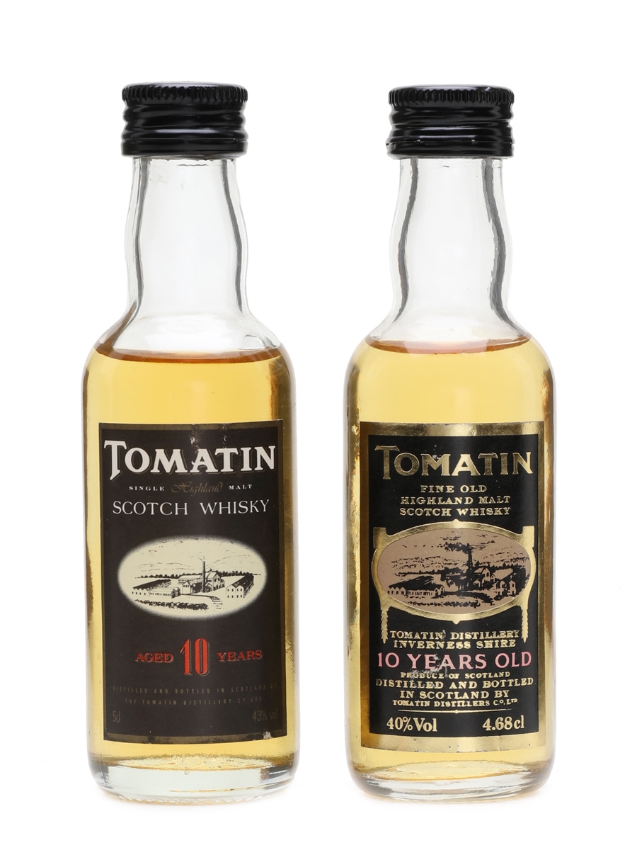 Tomatin 10 Year Old  2 x 4.7-5cl
