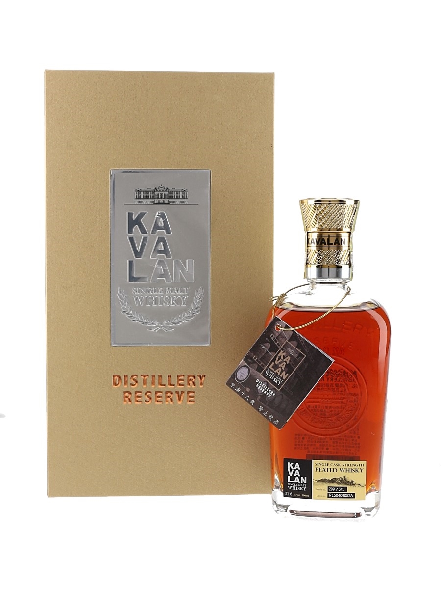 Kavalan 2015 Distillery Reserve Peated Whisky - Lot 216407 - Buy