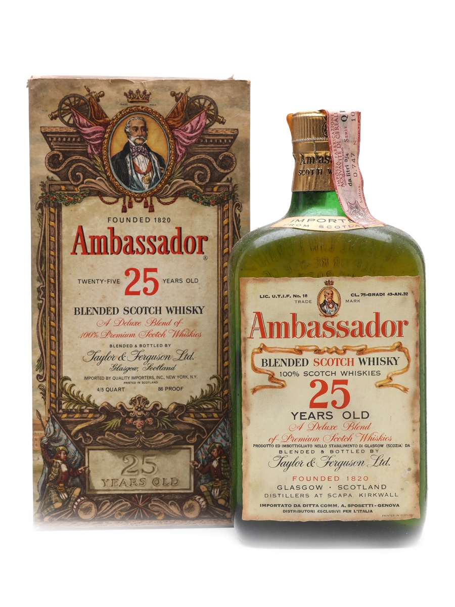 同梱OK商品】Ambassador Twenty Five アンバサダー 25年