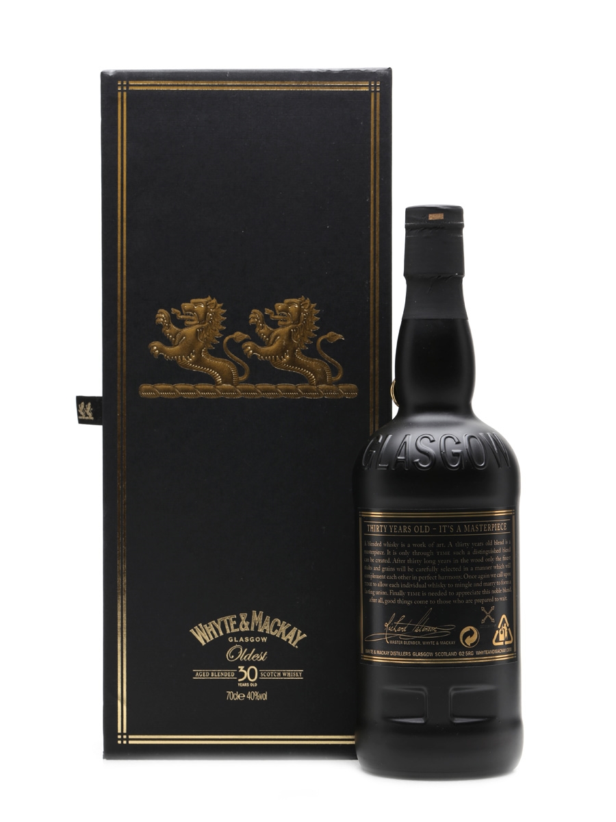 Whyte & Mackay 30 Years Old Oldest - Lot 2857 - Buy/Sell Blended