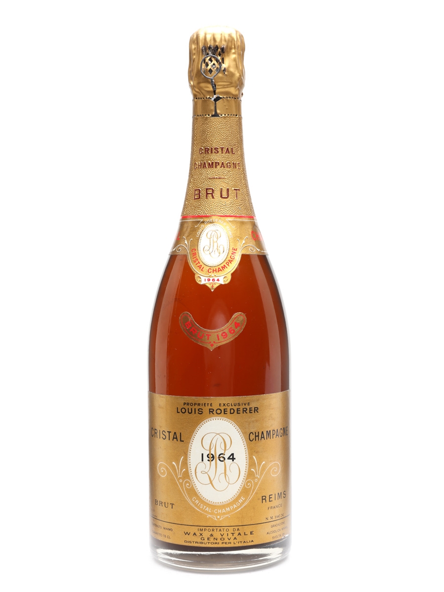 Louis Roederer Cristal 1964 Champagne Wax & Vitale 78cl / 12%