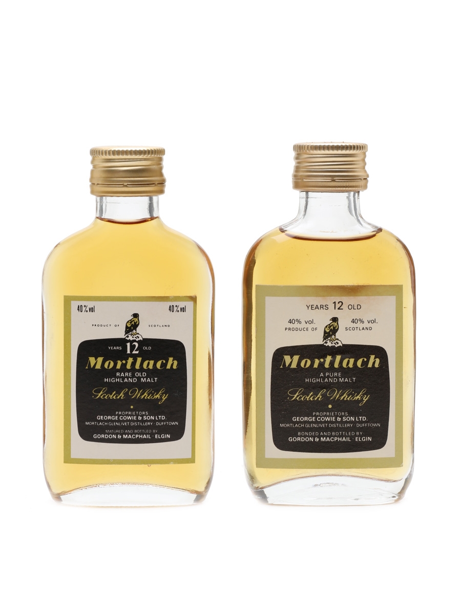 Mortlach 12 Year Old  2 x 5cl / 40%