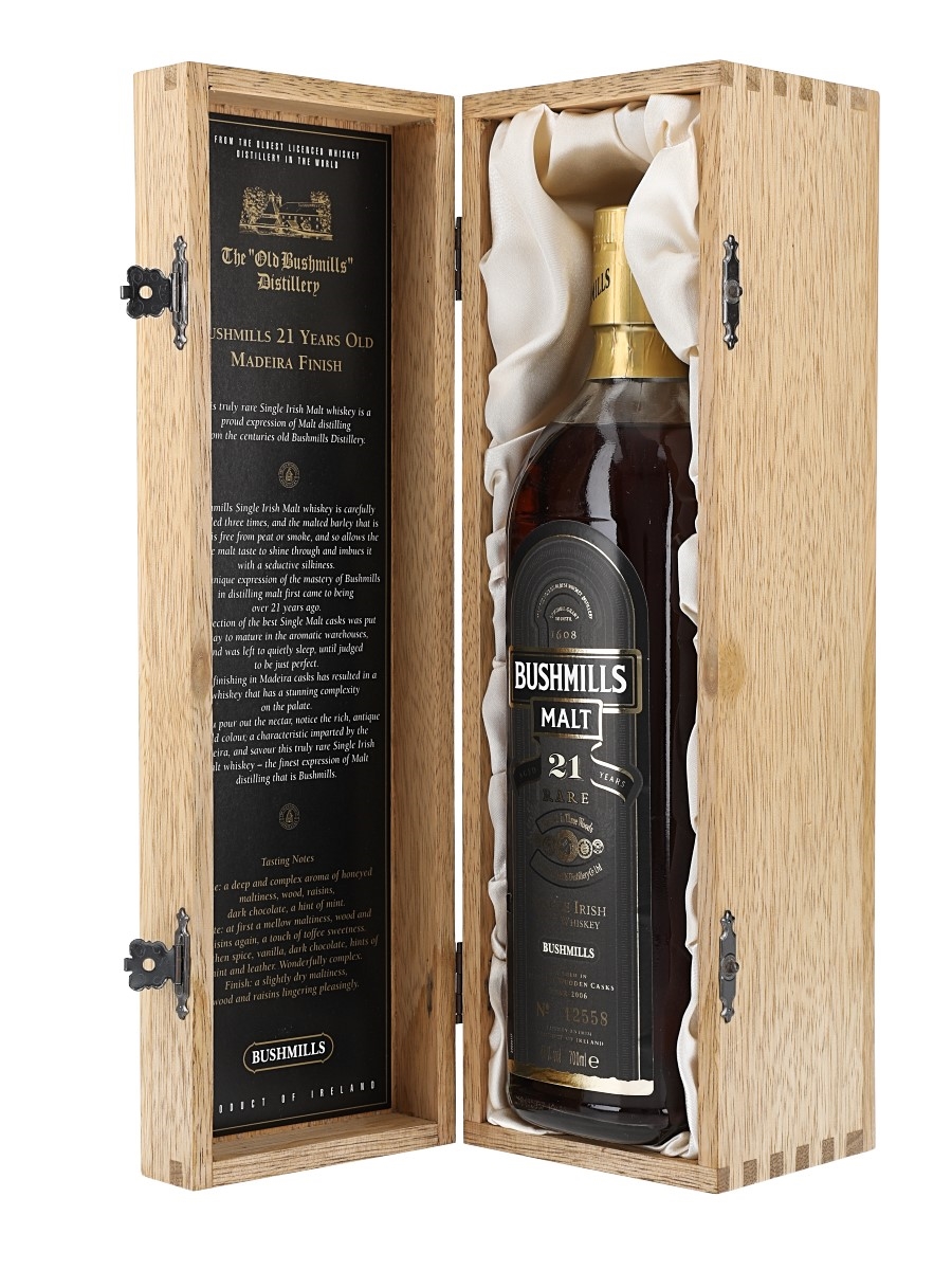 Bushmills 21 Year Old Madeira Finish - Lot 221071 - Buy/Sell Irish