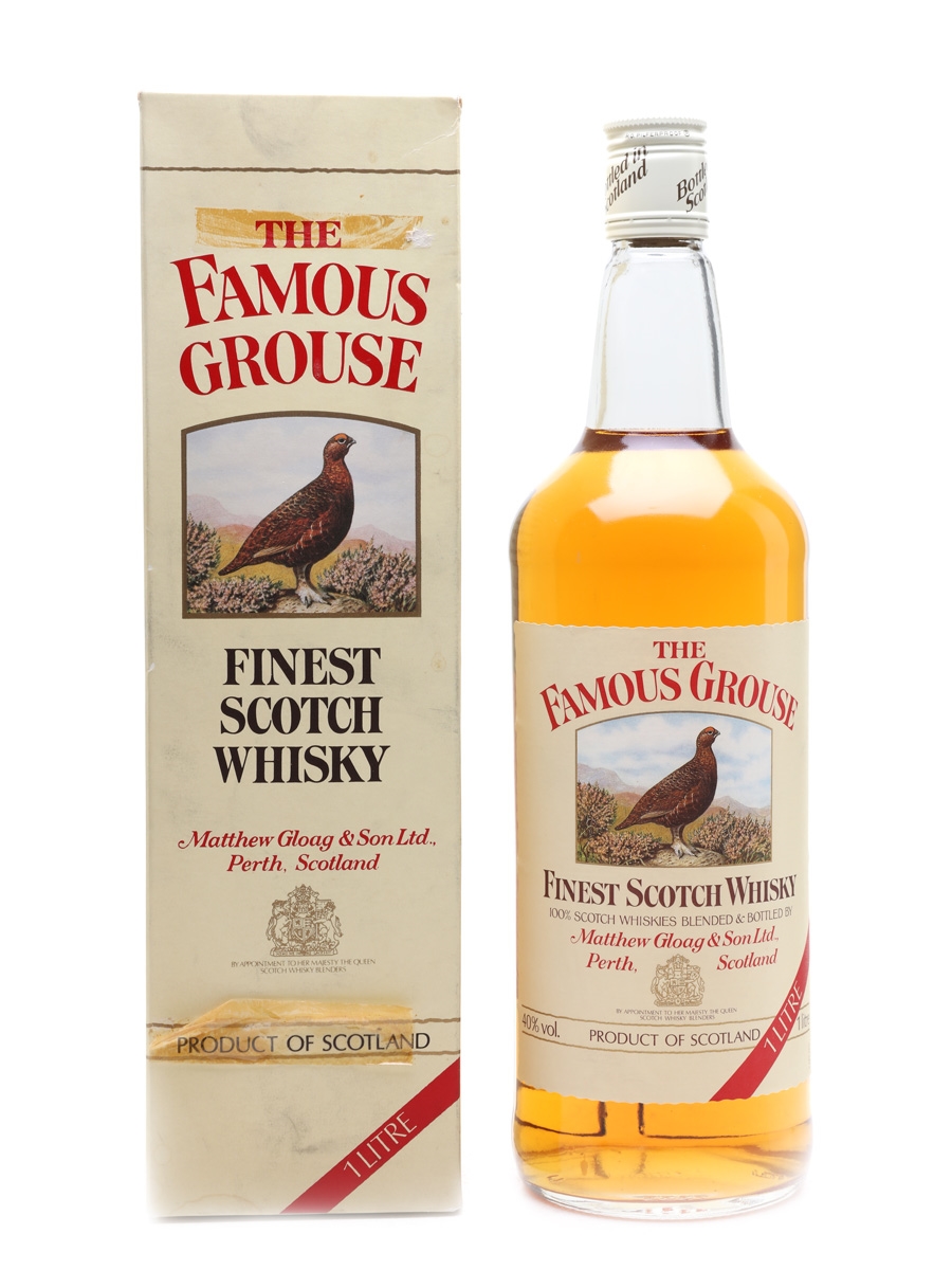 Famous Grouse Bottled 1980s 100cl / 40%