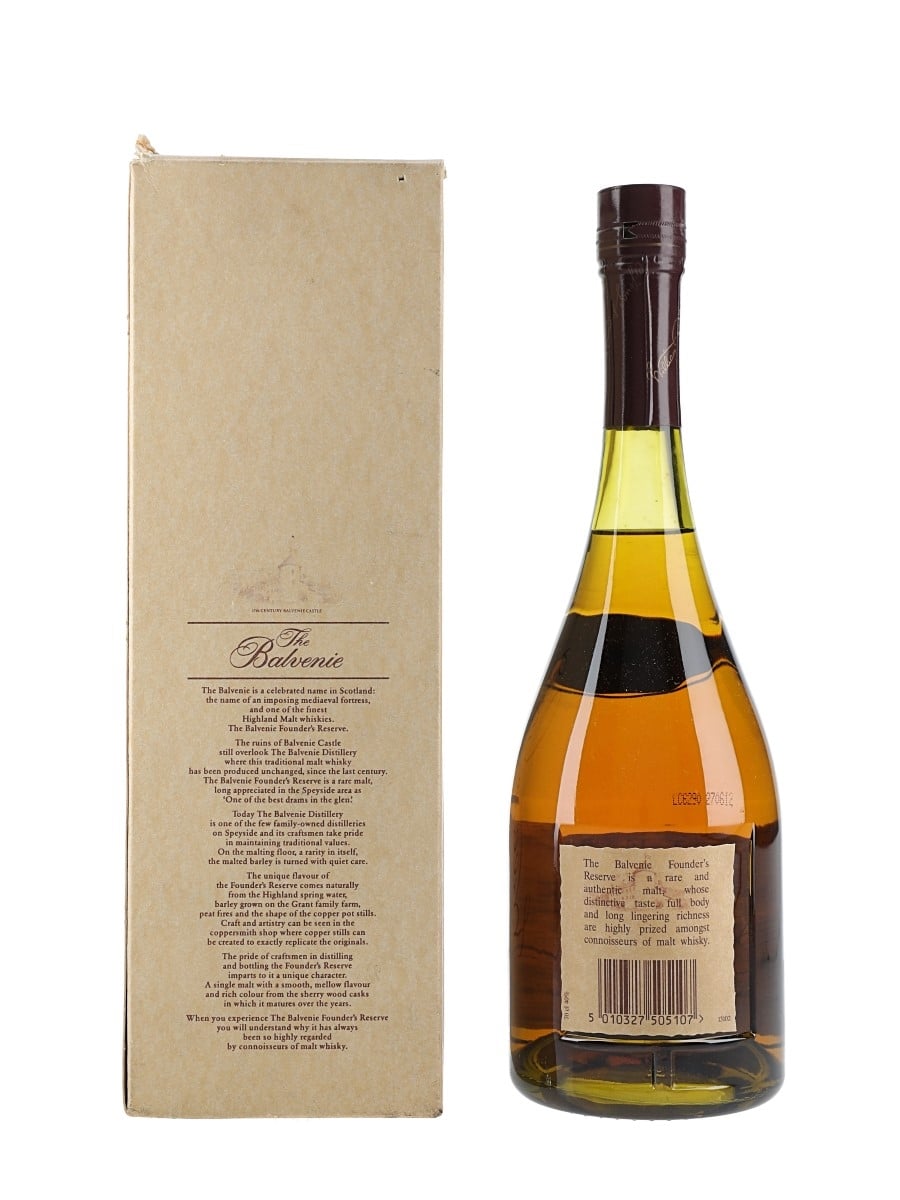 Balvenie 10 Year Old Founder's Reserve - Lot 222338 - Buy/Sell
