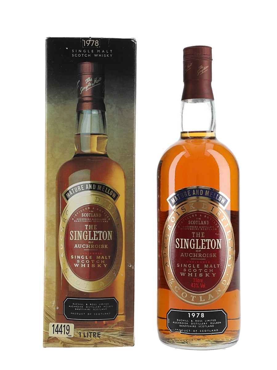 Singleton Of Auchroisk 1976 - Lot 222336 - Buy/Sell Speyside